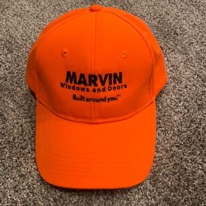 Bright Orange Hat